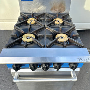 Blue Seal Evolution Series G504DF - 600mm Gas Range Static Oven