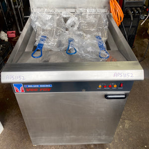 Blue Seal Vee ray GT60HPO - 600mm Single Pan Gas Fryer With Warranty