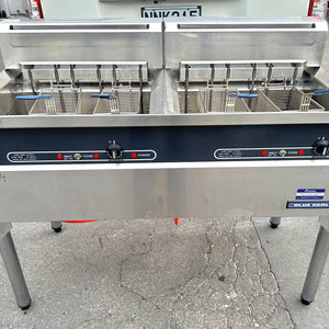 Blue Seal Evolution Series E604 - 1200mm Electric Deep Fryer With Warranty