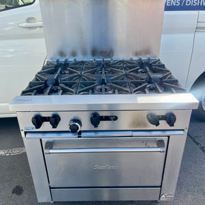 Garland X36-6R 6 Burner 36′′ Sunfire Range With Warranty