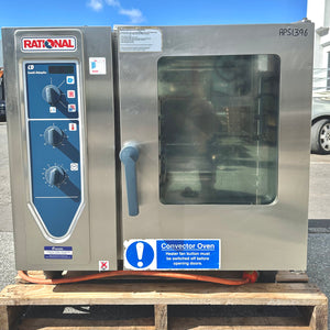 RATIONAL CD61 6 TRAY COMBI OVEN WITH WARRANTY