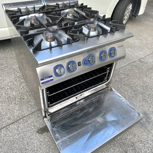 Electrolux Modular Cooking Range Line 700XP 4-Burner Gas Range on Gas Oven With Warranty (Refurbished)