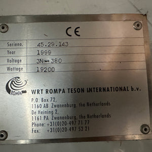 WRT Rompa Teson International, Memory Excellent Oven with Warranty APS405 no stand