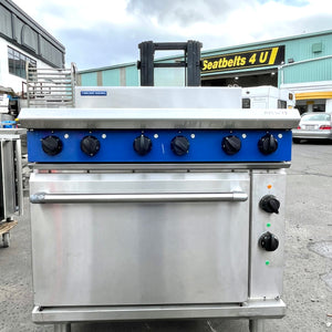 Blue Seal Evolution Series E506D - 900mm Electric Range Static Oven