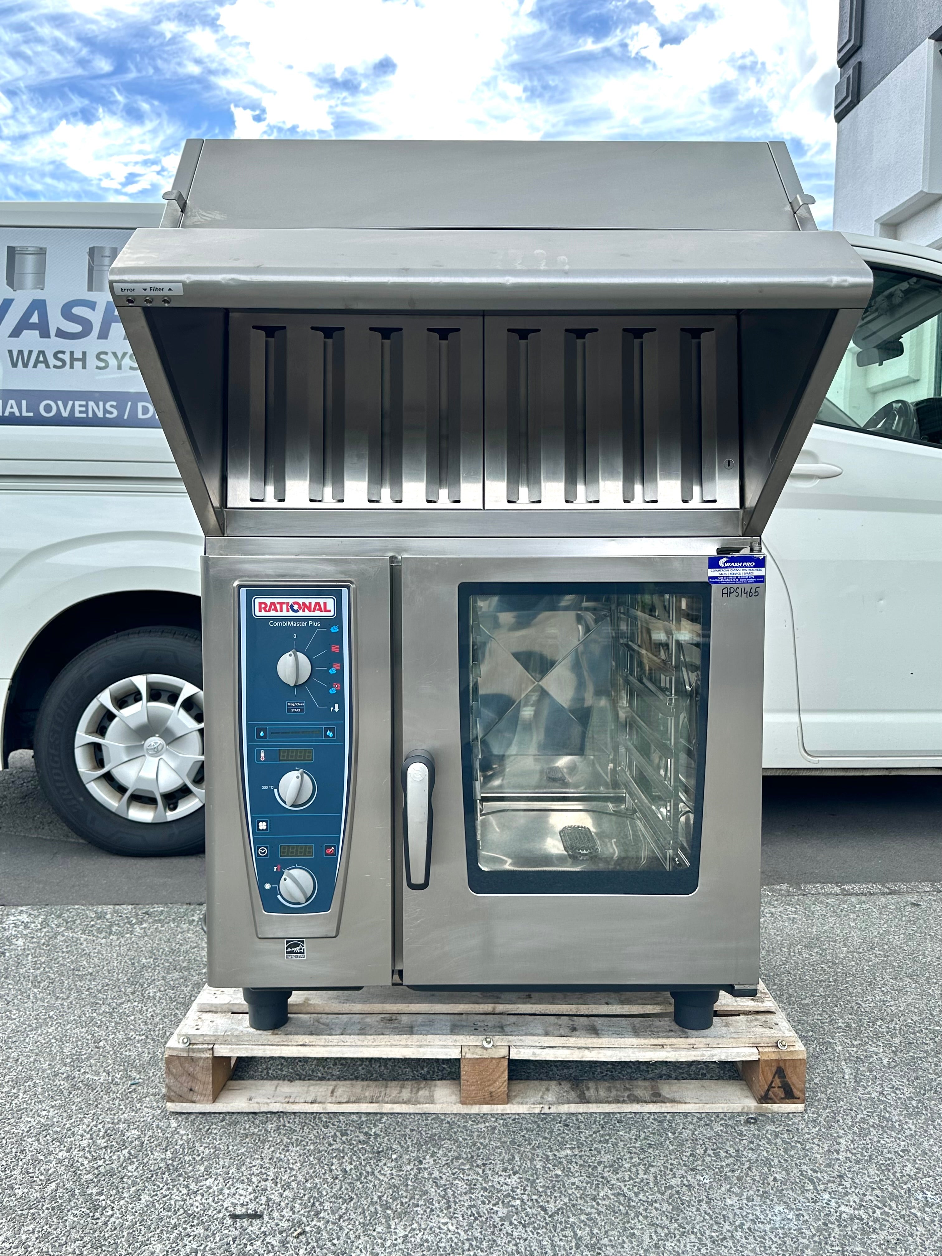 Rational CMP61 6 tray Electric CombiMaster Plus Combination Oven With