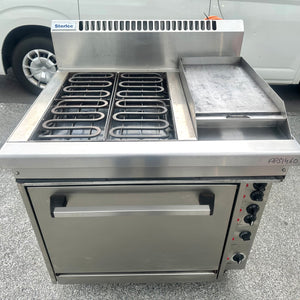 Sterlac RN8613EC - 900mm Electric Range Convection Oven With Warranty (Refurbished)