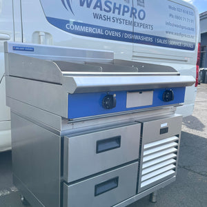 Blue Seal Evolution Series EP516-RB - 900mm Electric Griddle Refrigerated Base With Warranty