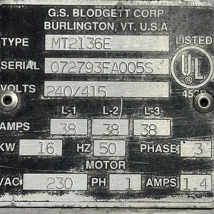 Blodgett MT2136E Conveyor Oven With Warranty (Refurbished)