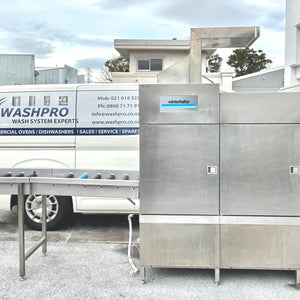 Winterhalter Commercial Multi-Tank Rack Conveyor Dishwasher With Warranty