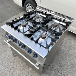 Electrolux Modular Cooking Range Line 700XP 4-Burner Gas Range on Gas Oven With Warranty (Refurbished)