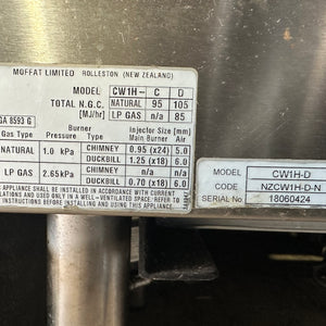 Cobra CW1H-D - 600mm Gas Waterless Wok with 1 Duckbill burner With Warranty