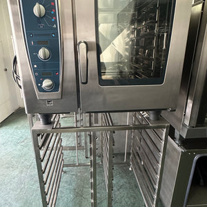 Rational CMP61 Electric CombiMaster Plus 6 tray Electric Combi Oven With Stand, With Warranty APS1173