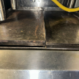 Moffat Freestanding Stainless Steel 600mm partioned griddle With Warranty