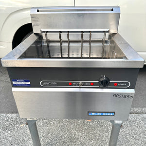 Blue Seal Evolution Series E603 - 600mm Single Pan Electric Deep Fryer With Warranty (Refurbished)
