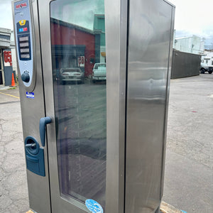 Rational SCC201G/N 20 Grid 1/1GN Natural Gas Self Cooking Center Combi Oven With Warranty