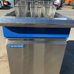 Blue Seal Evolution Series GT60 - 600mm Single Pan Gas Fryer With Warranty APS1229