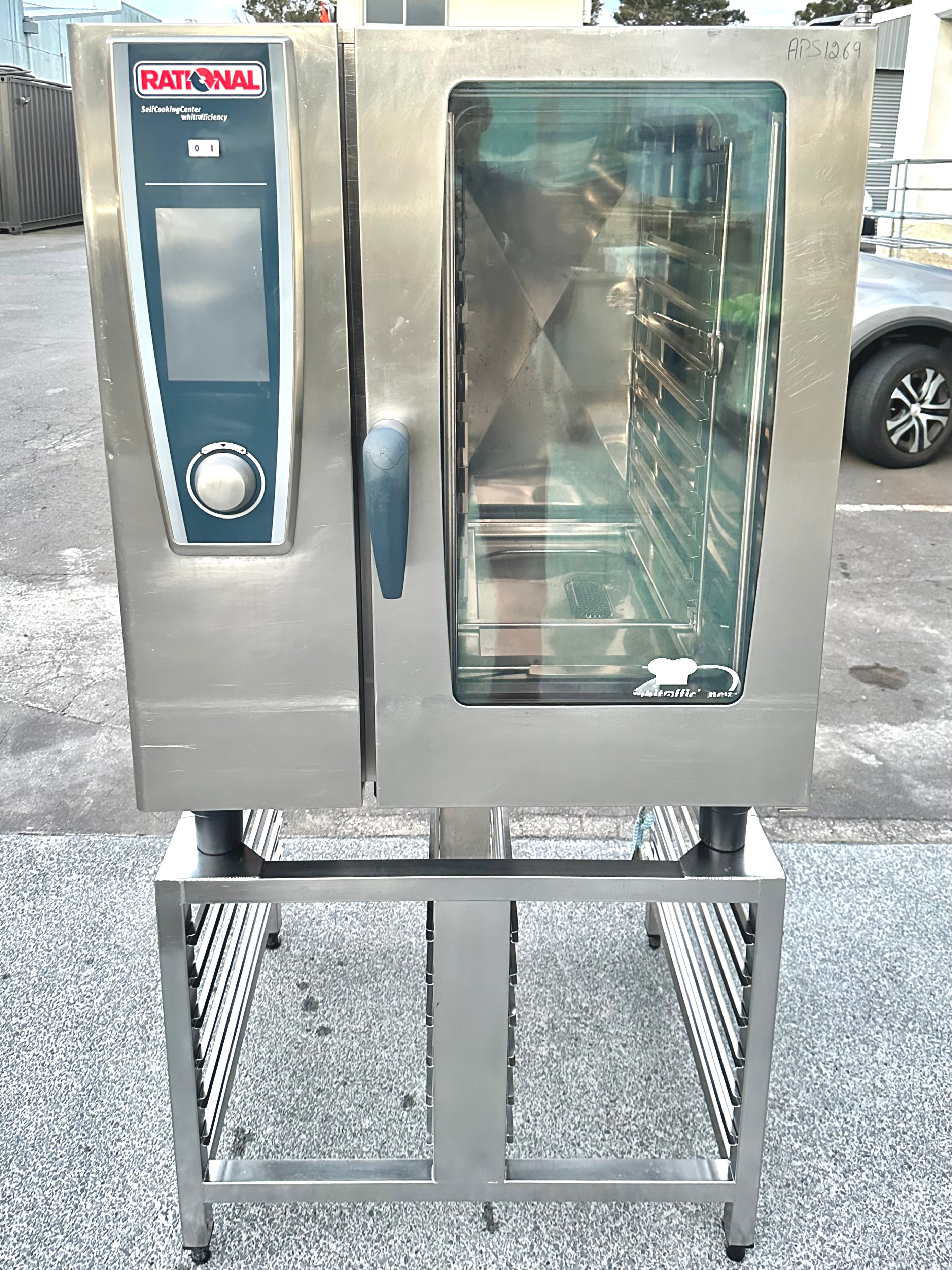 Rational SCC WE101 SELF COOKING CENTRE ELECTRIC COMBI OVEN WITH STAND