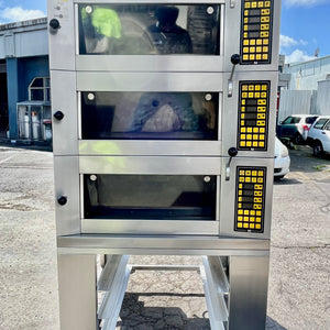 Kolb Laguna (K01-0604D3FU) 3 Deck Oven With Warranty