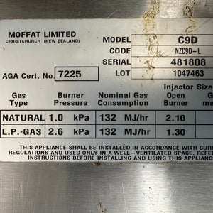 Cobra C9D - 900mm Six Burner Gas Cooktop NG/LPG