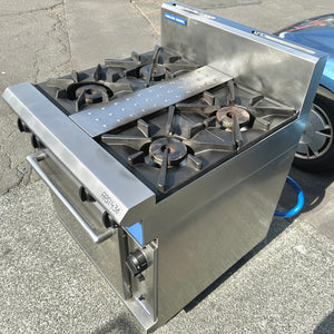 Blue Seal range 750mm cooktop with gas convection oven and With Warranty