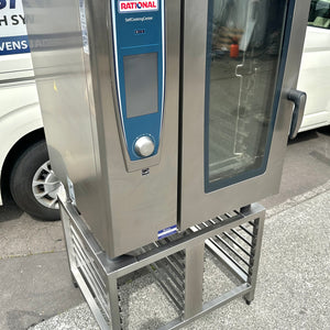 Rational SCC WE101 SELF COOKING CENTRE ELECTRIC COMBI OVEN WITH STAND AND WITH WARRANTY