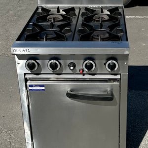 Cobra CR6D - 600mm Four Burner Gas Range Static Oven With Warranty (Refurbished)