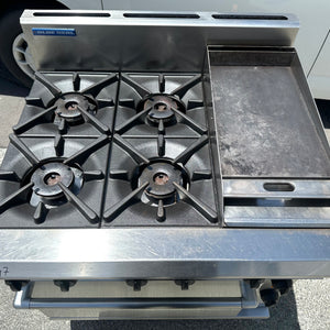 Blue Seal Evolution Series GE56CF- 900mm Gas Range Electric Convection Oven With Warranty (Refurbished)