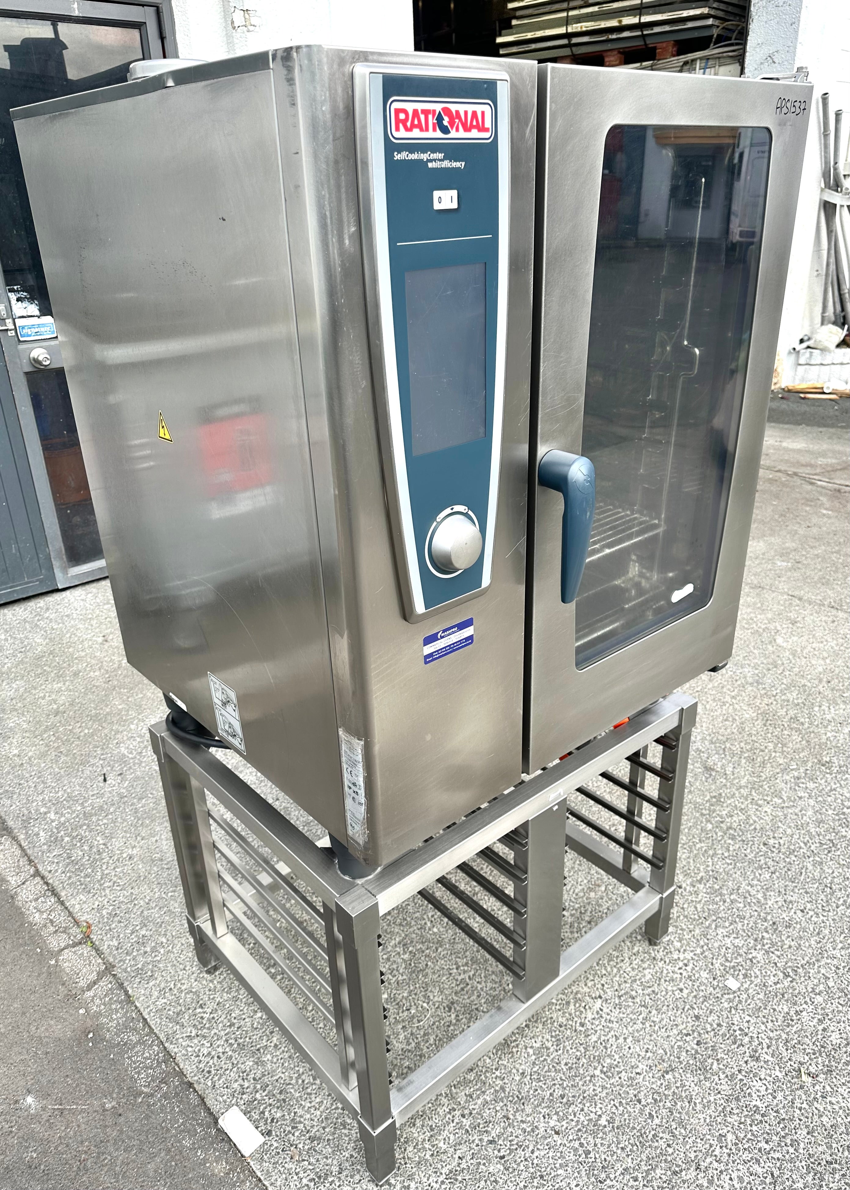 Rational SCC WE101 SELF COOKING CENTRE ELECTRIC COMBI OVEN WITH STAND