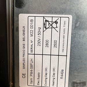 Pani Clima PK2-58F+PM4-58FUH - 2 Rack Roll In Retarder Prover