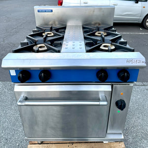 Blue Seal Evolution Series GE54DF - 750mm Gas Range Electric Convection Oven With Warranty (Refurbished)