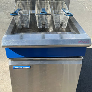 Blue Seal Evolution Series GT60 - 600mm Single Pan Gas Fryer With Warranty APS1228
