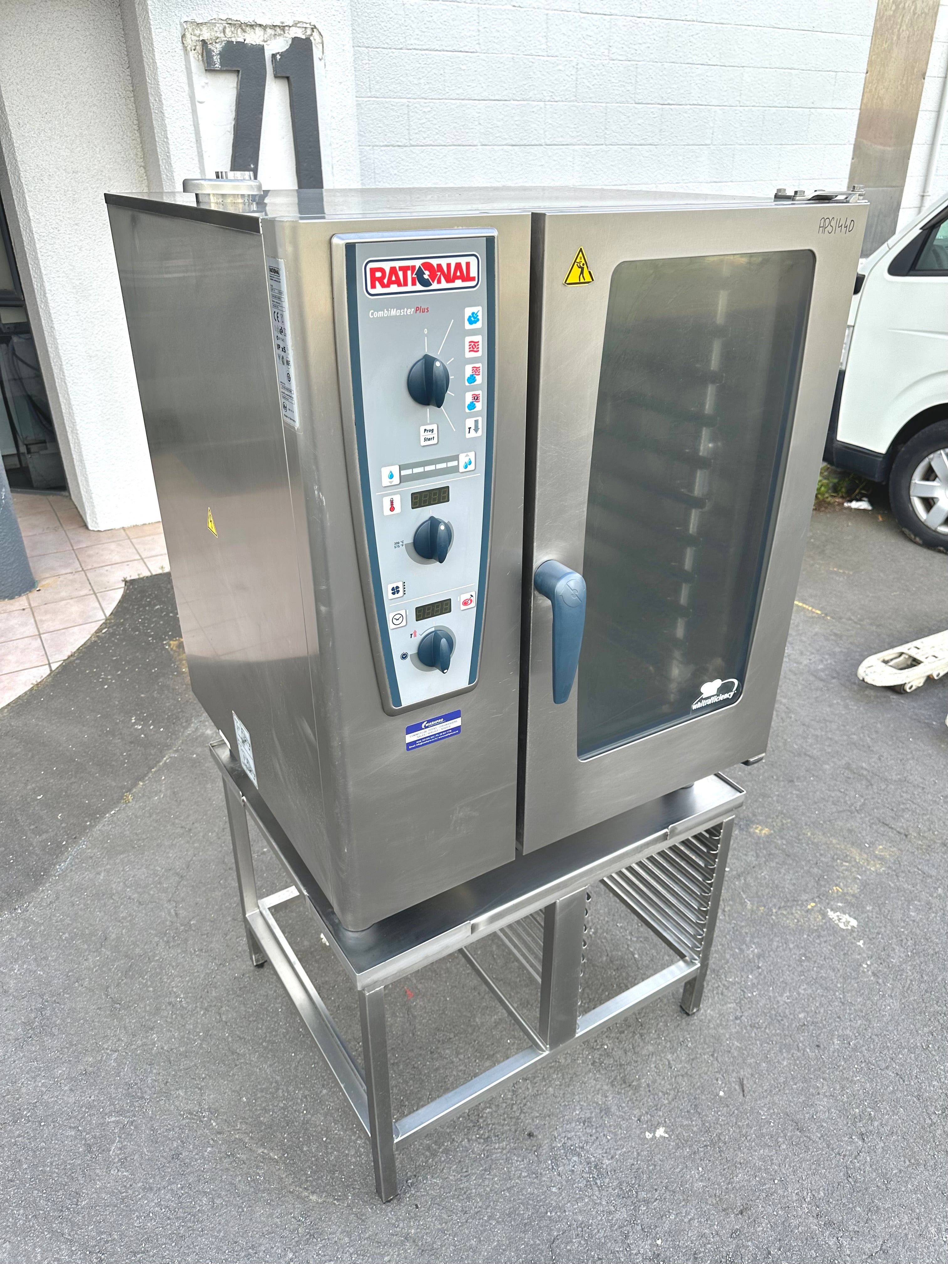 Rational CMP101 10 tray Electric CombiMaster Plus Combination Oven Wit