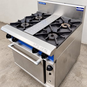 Blue Seal Evolution Series G54DF - 750mm Gas Range Convection Oven