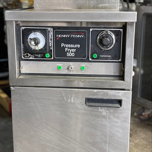 HENNY PENNY 500 Commercial Pressure Fryer With Filtration System And Warranty.
