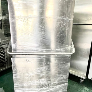 APS896 EUROWASH EW393E Commercial Dishwasher Pass Through Hood - Glass & Dishwasher