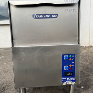 APS933 STARLINE GM UNDERCOUNTER DISHWASHER AND GLASS WASHER WITH WARRANTY
