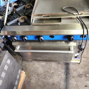 BLUESEAL G56BF 2 Burn 600Mm Hotplate And Convection Oven With Warranty